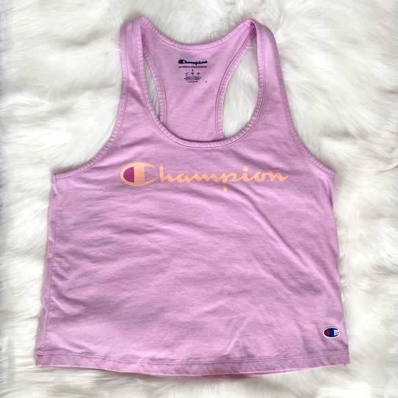 *SET* of Champion Size S Women’s Racerback Logo Tank Tops - Picture 7 of 14